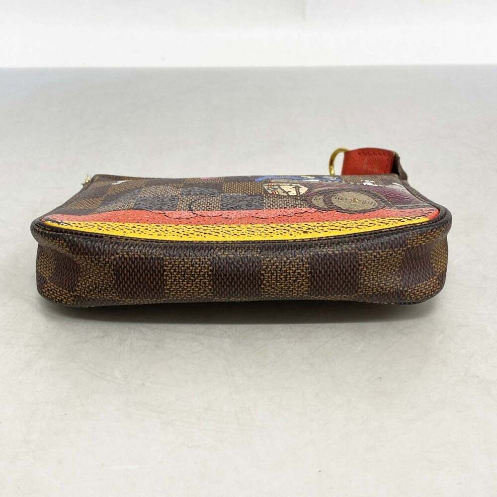 LOUIS VUITTON Brown Damier Pochette Pouch - Picture 3 of 11